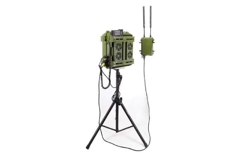 Комплекс РЭБ Скания D10 (100-2600 МГц 500W + детектор-дронов ОКО 360) фото 2