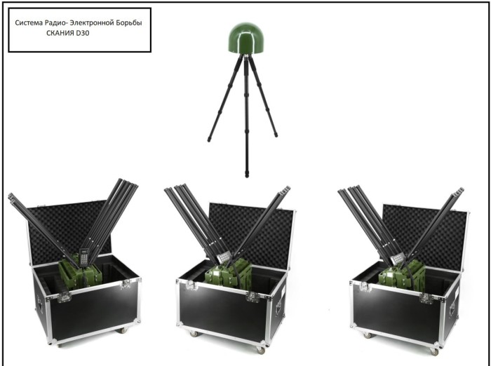 Комплекс РЭБ Скания D30 (1500W)